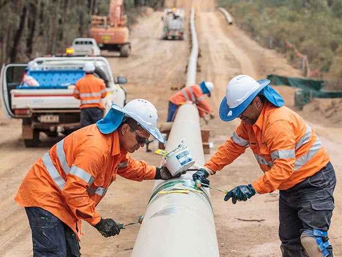 Protal liquid epoxy coating for pipeline field joints
